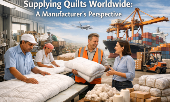 Quilt manufacturers in India supplying premium quilts to worldwide markets