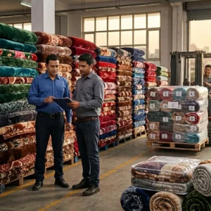 Mink blankets bulk supplier factory, global shipping operations.