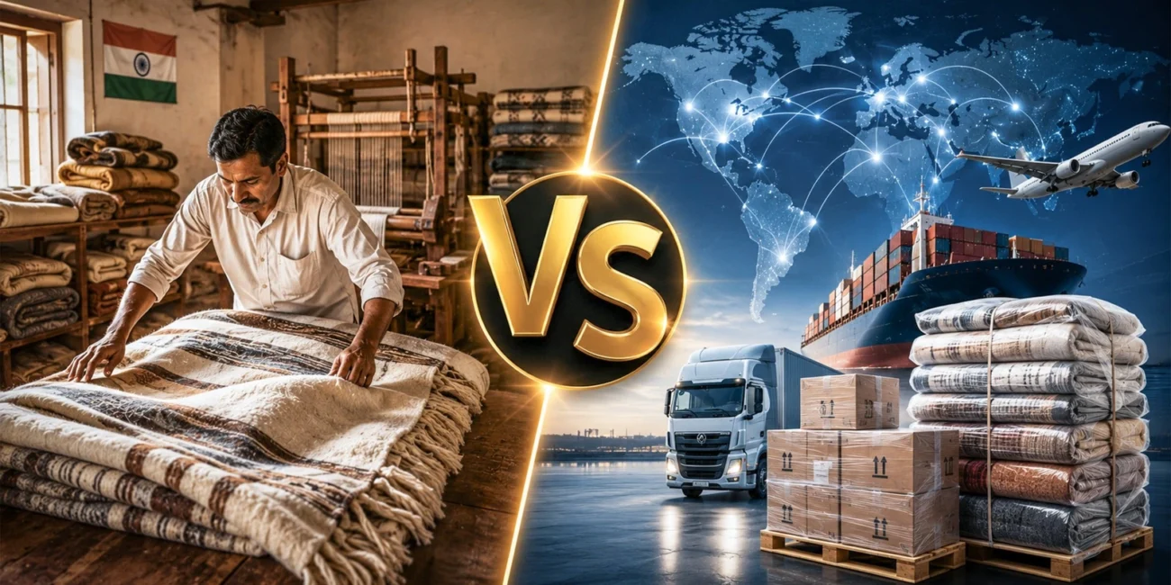 Local vs global wool suppliers for blanket manufacturing