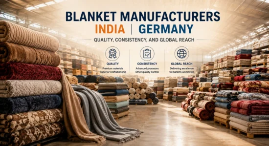 Indian blanket manufacturer with worldwide distribution reach