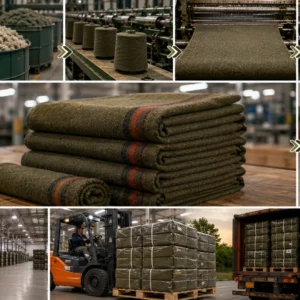Army blanket manufacturers in India from production to delivery