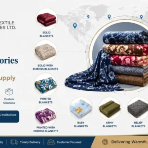 Premium blanket categories manufactured for international buyers
