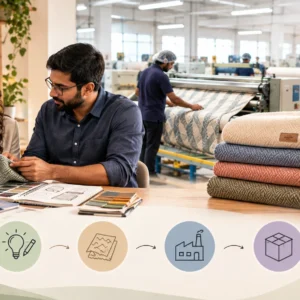 Custom blanket design process for brands