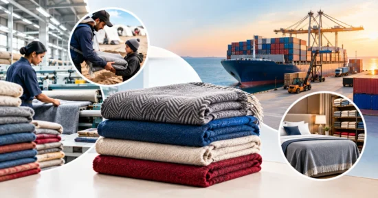Biggest blanket exporters in India supplying Syria