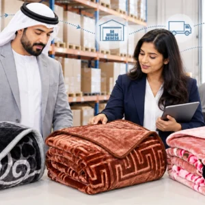 Blanket exporters in India supplying wholesale buyers in the UAE